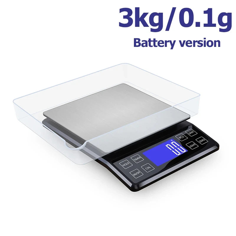 Digital Kitchen Scales Stainless Steel Weighing