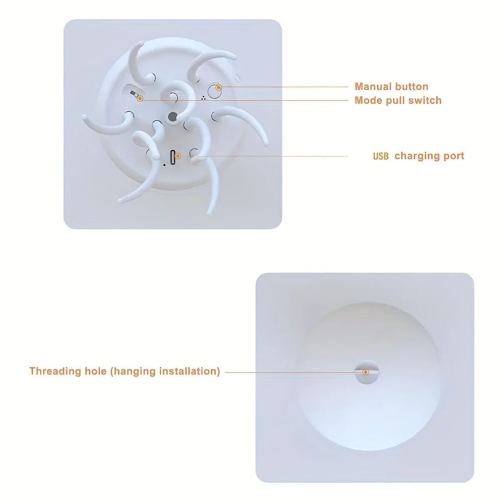 Bionic Jellyfish Night Light, USB Rechargeable