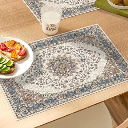 1pc, Rectangle PVC Mat, Home Decoration