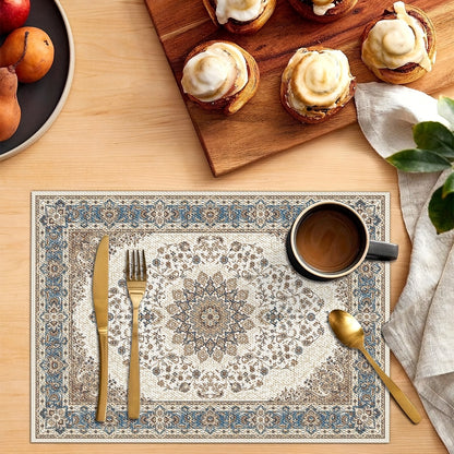1pc, Rectangle PVC Mat, Home Decoration