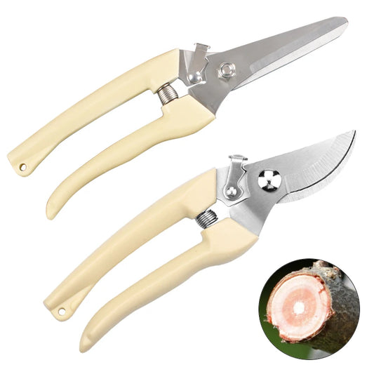 Garden Pruner Scissors Professional Stainless Steel