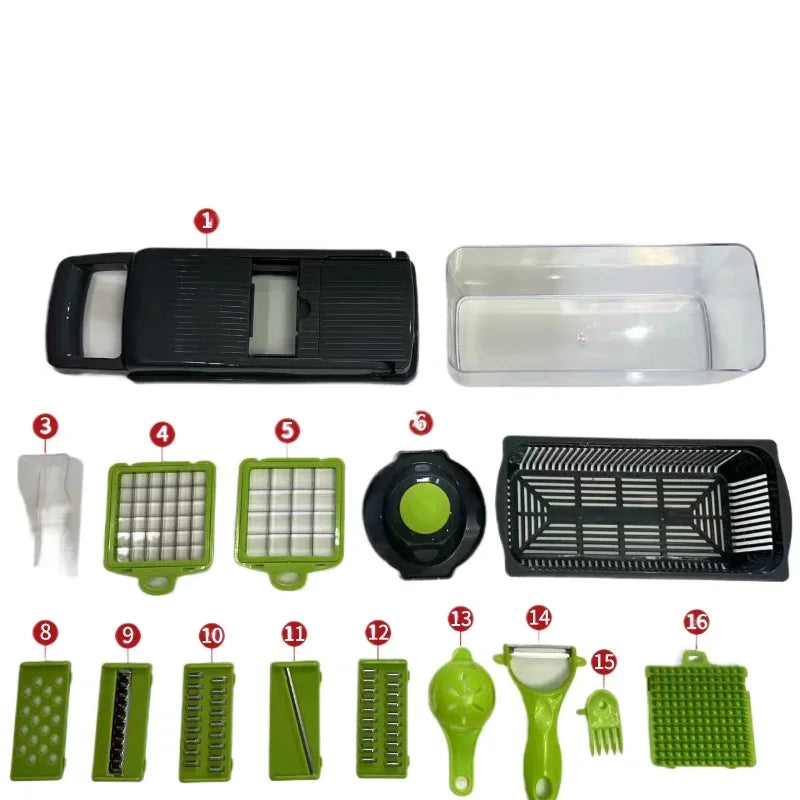 16/14 in 1 Multifunctional Vegetable Chopper