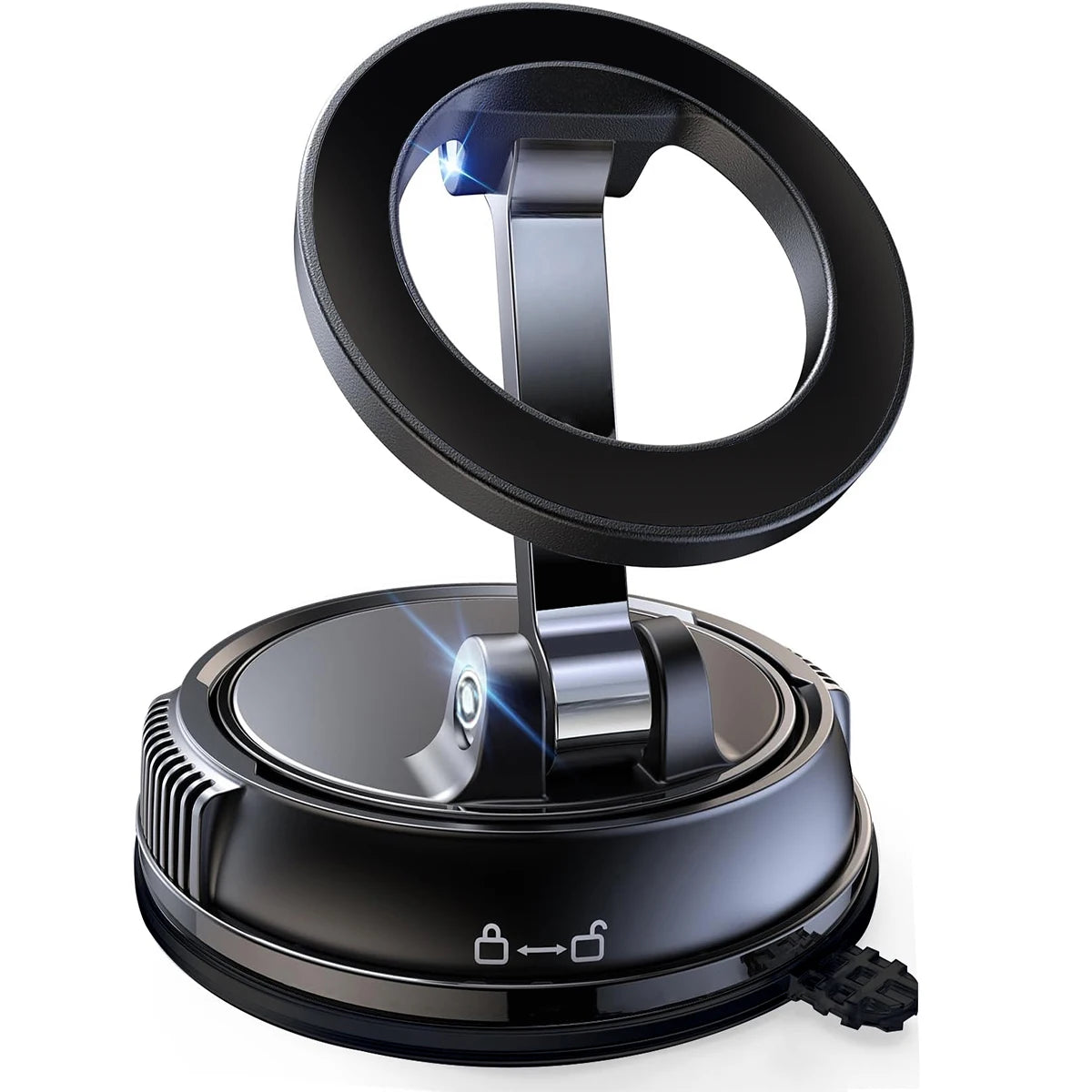 Magnetic Suction Cup Phone Mount for Magsafe 360° Adjustable Magnetic Car Phone Holder