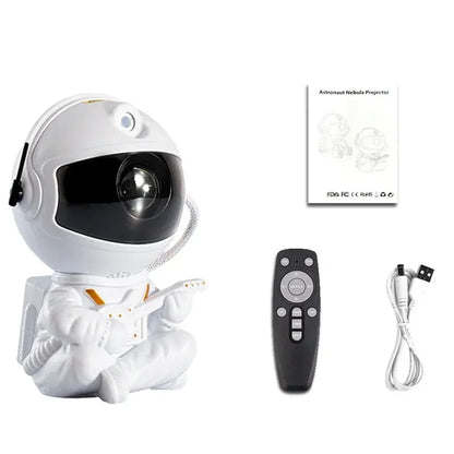 Galaxy Star Projector Night Light Astronaut Space Ceiling