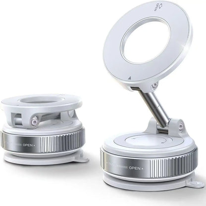 Magnetic Suction Cup Phone Mount for Magsafe 360° Adjustable Magnetic Car Phone Holder