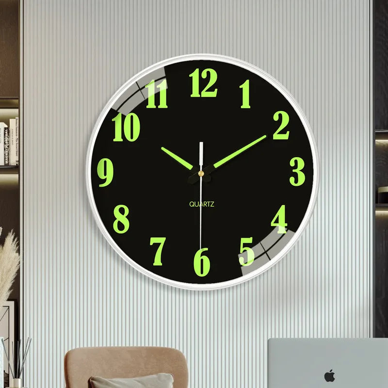 Wall Clock Luminous Decorative Quartz
