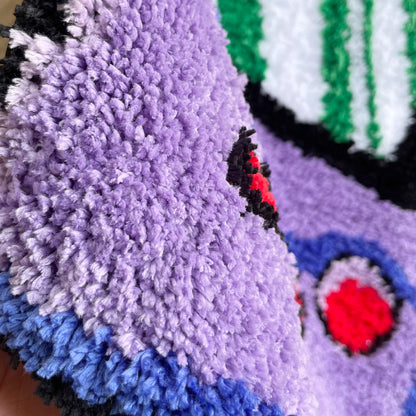 Purple Games Console Tufted Rug