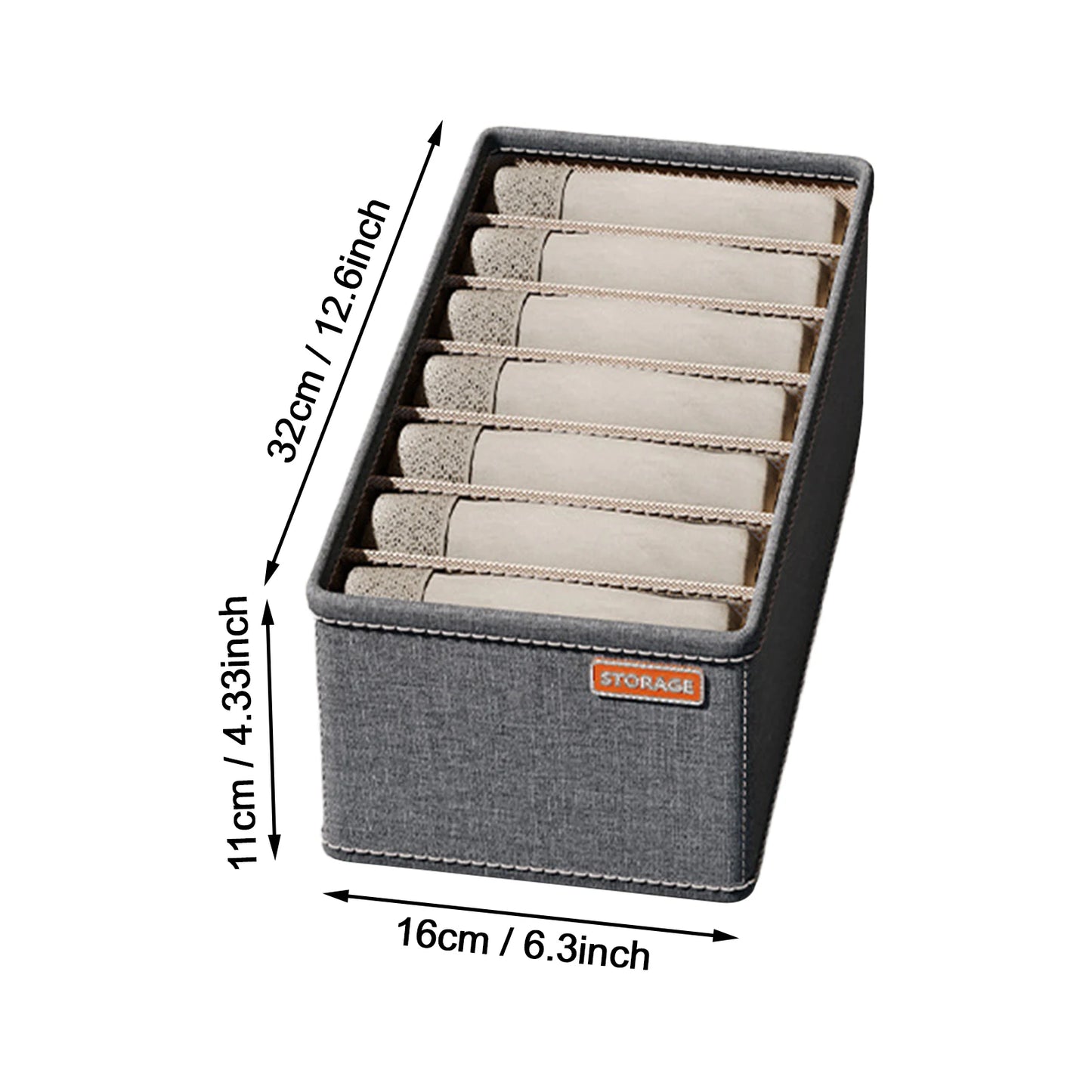 Wardrobe Clothes Organizer 6-20 Grids