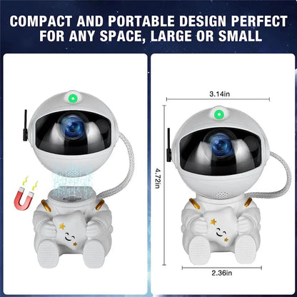 Galaxy Star Projector Night Light Astronaut Space Ceiling
