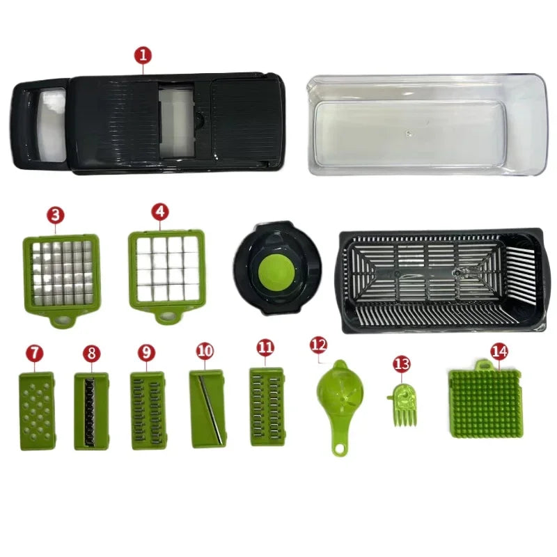 16/14 in 1 Multifunctional Vegetable Chopper
