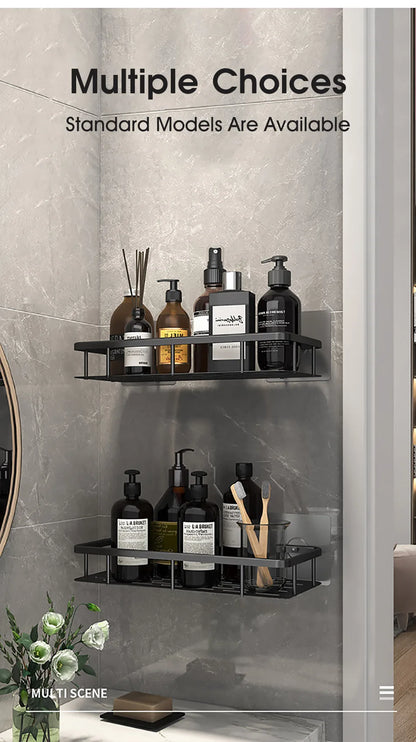 Bathroom Storage Rack  Wall Mount Corner Shelf