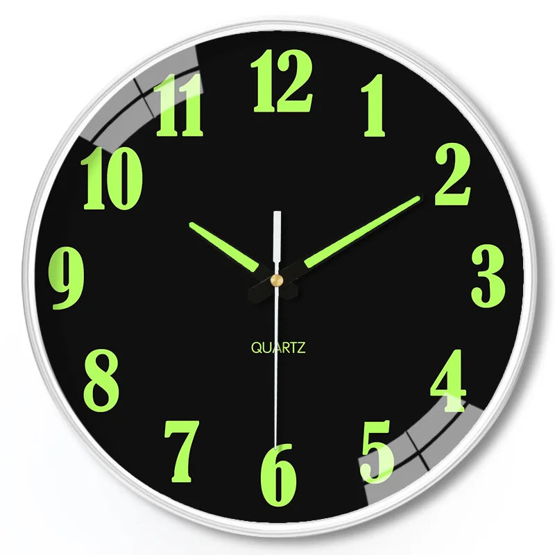 Wall Clock Luminous Decorative Quartz