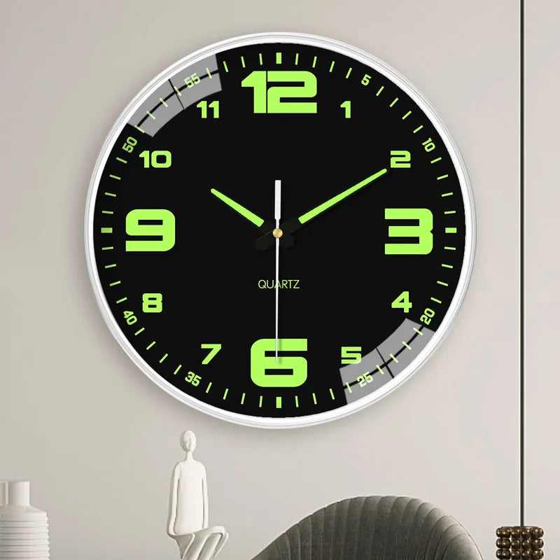 Wall Clock Luminous Decorative Quartz
