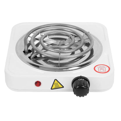 110V 1000W Single Tube Electric Stove Stainless Steel Home Electric Stove US Plug