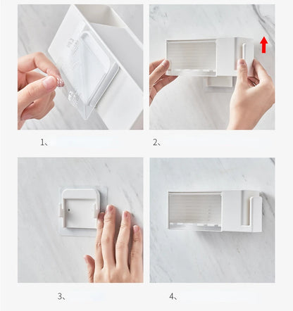 Toothbrush Holder Wall Mounted