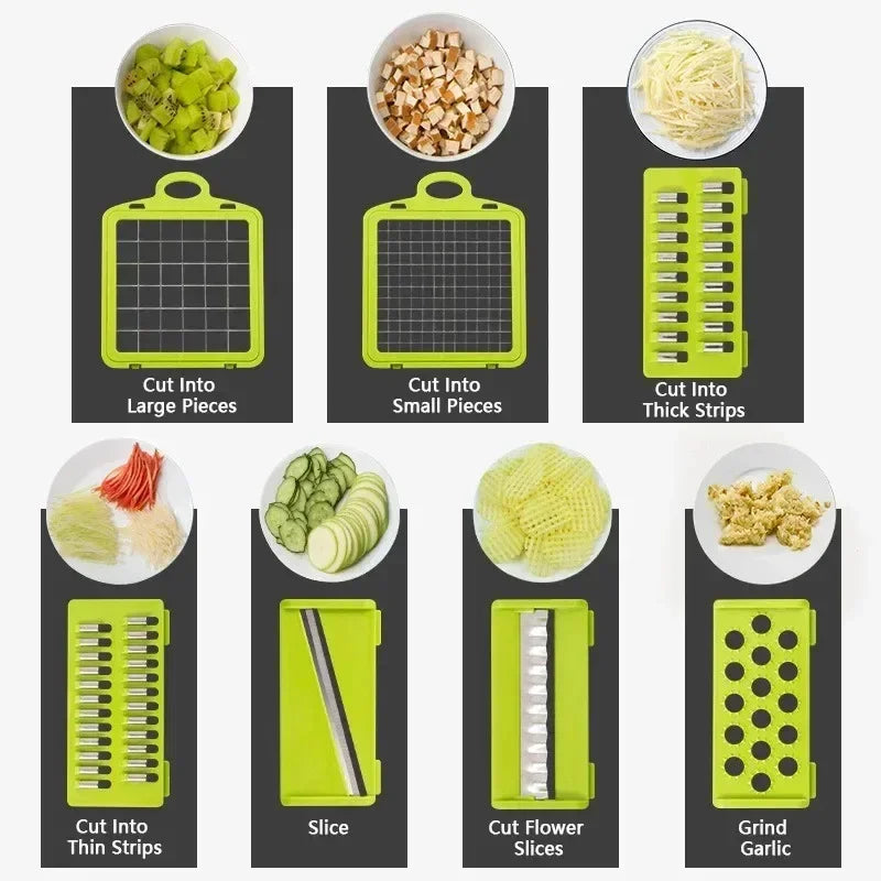 16/14 in 1 Multifunctional Vegetable Chopper