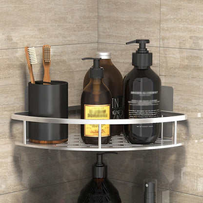 Bathroom Storage Rack  Wall Mount Corner Shelf