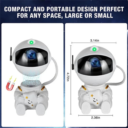 Galaxy Star Projector Night Light Astronaut Space Ceiling