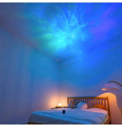 Galaxy Star Projector Night Light Astronaut Space Ceiling