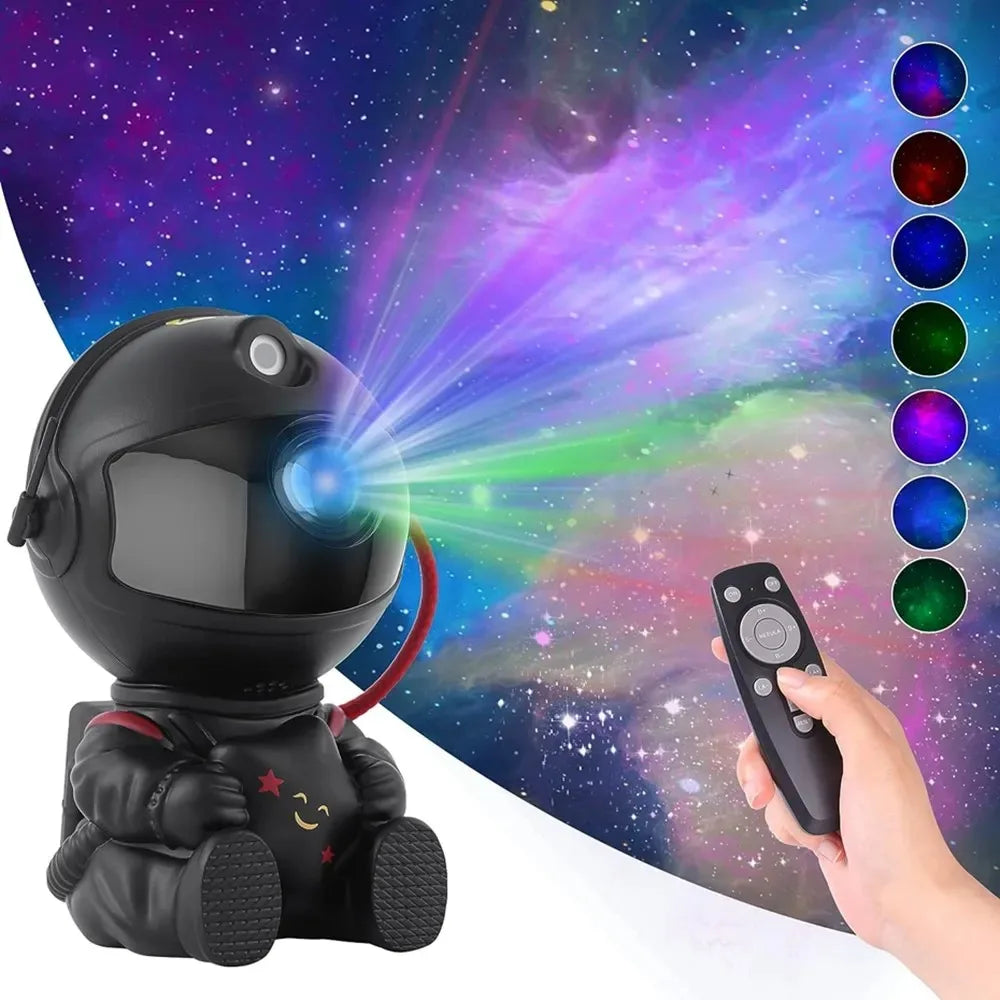 Galaxy Star Projector Night Light Astronaut Space Ceiling