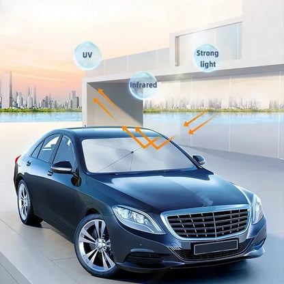 Car Sunshade Umbrella For Auto Shading Car Sun Shade Protector