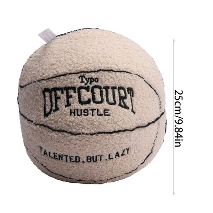 25CM Offcourt Basketball Plush Pillow