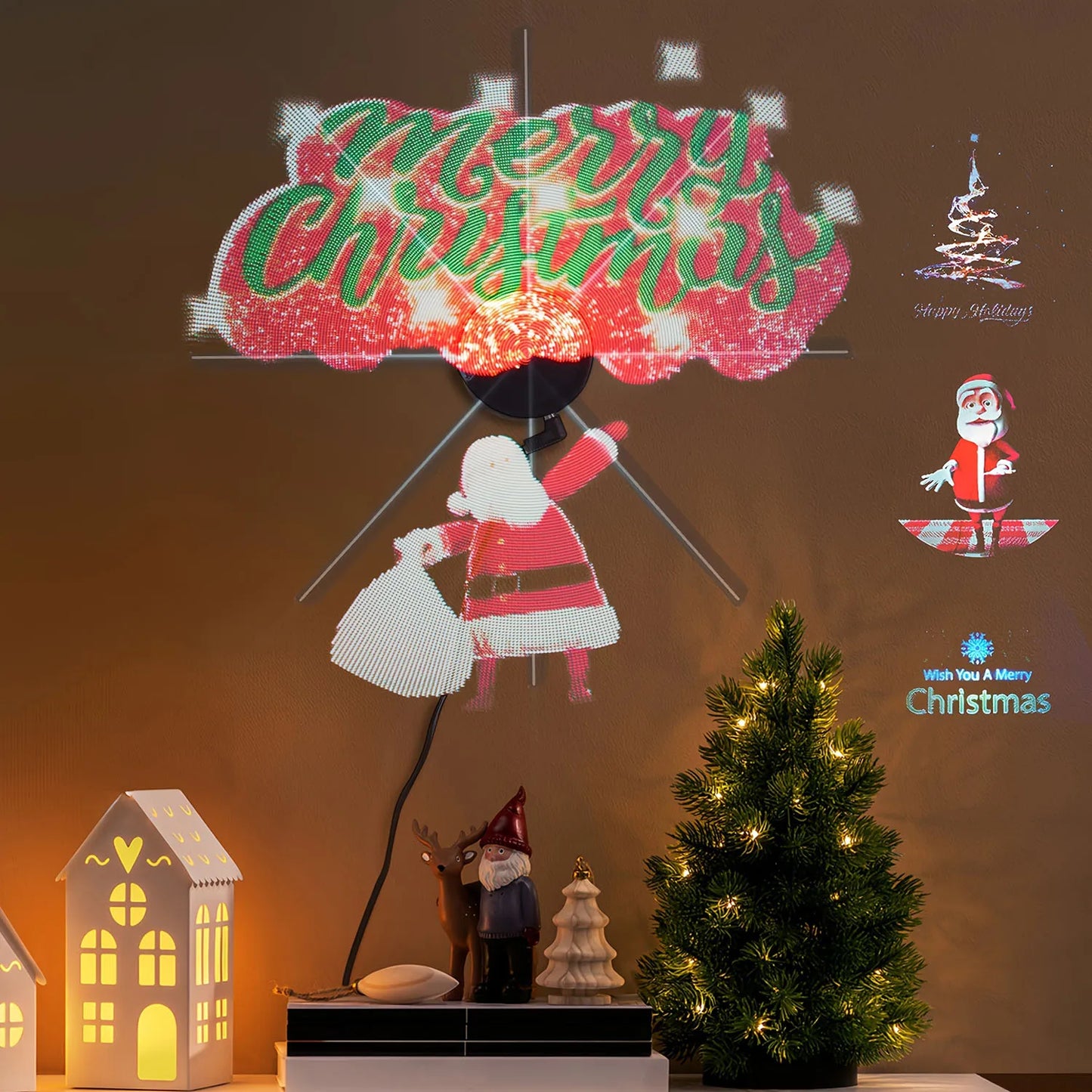 3D Holographic Projection Fan 42CM