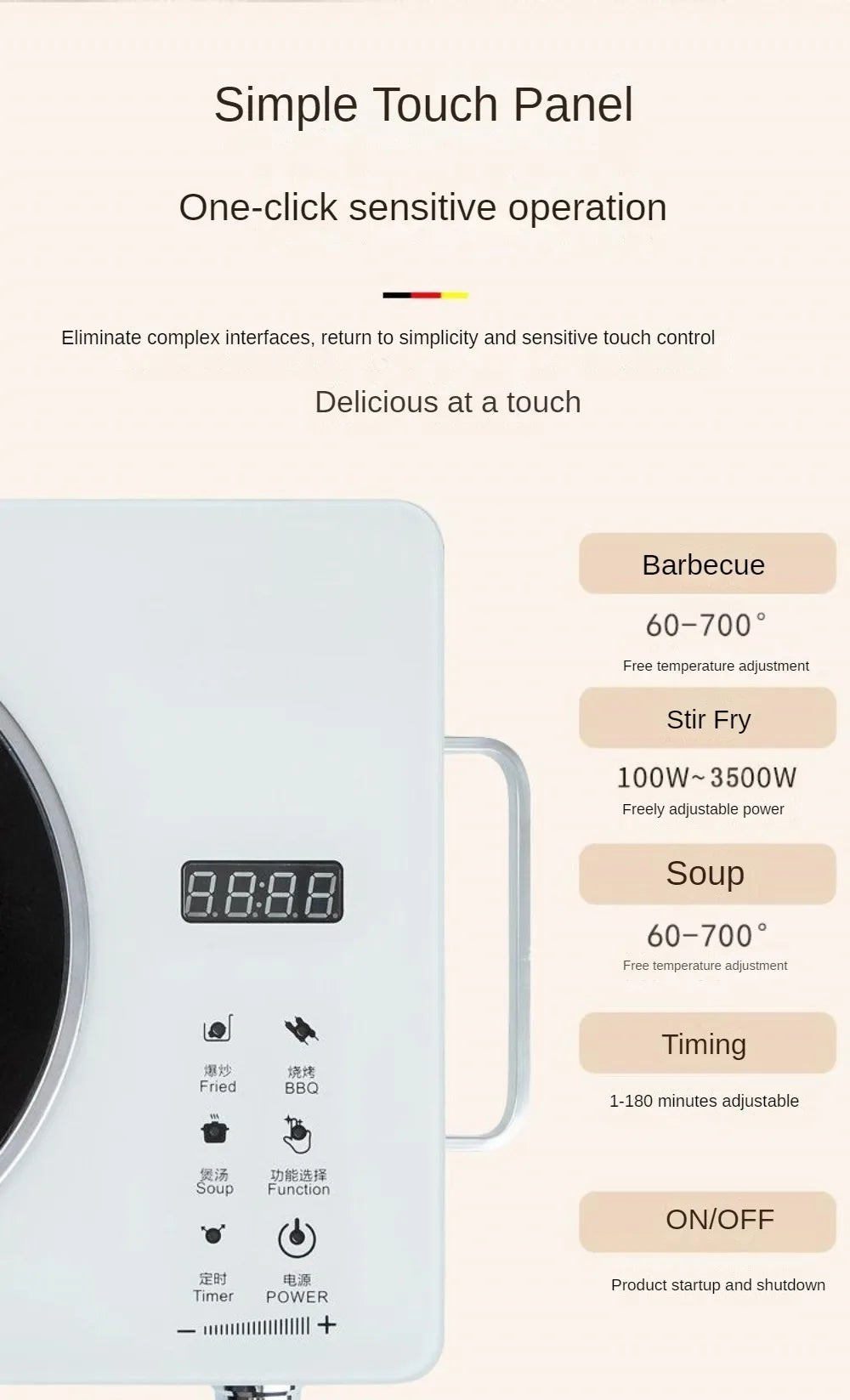 Electric Hot Plate 2200W