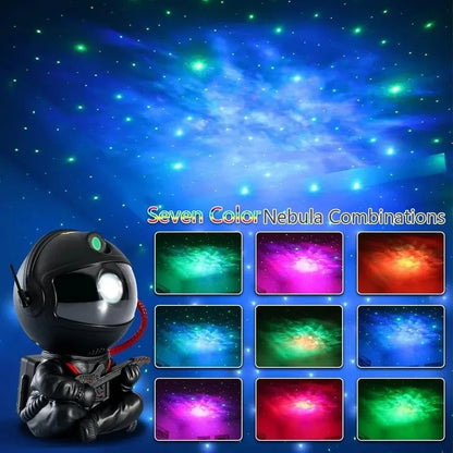 Galaxy Star Projector Night Light Astronaut Space Ceiling