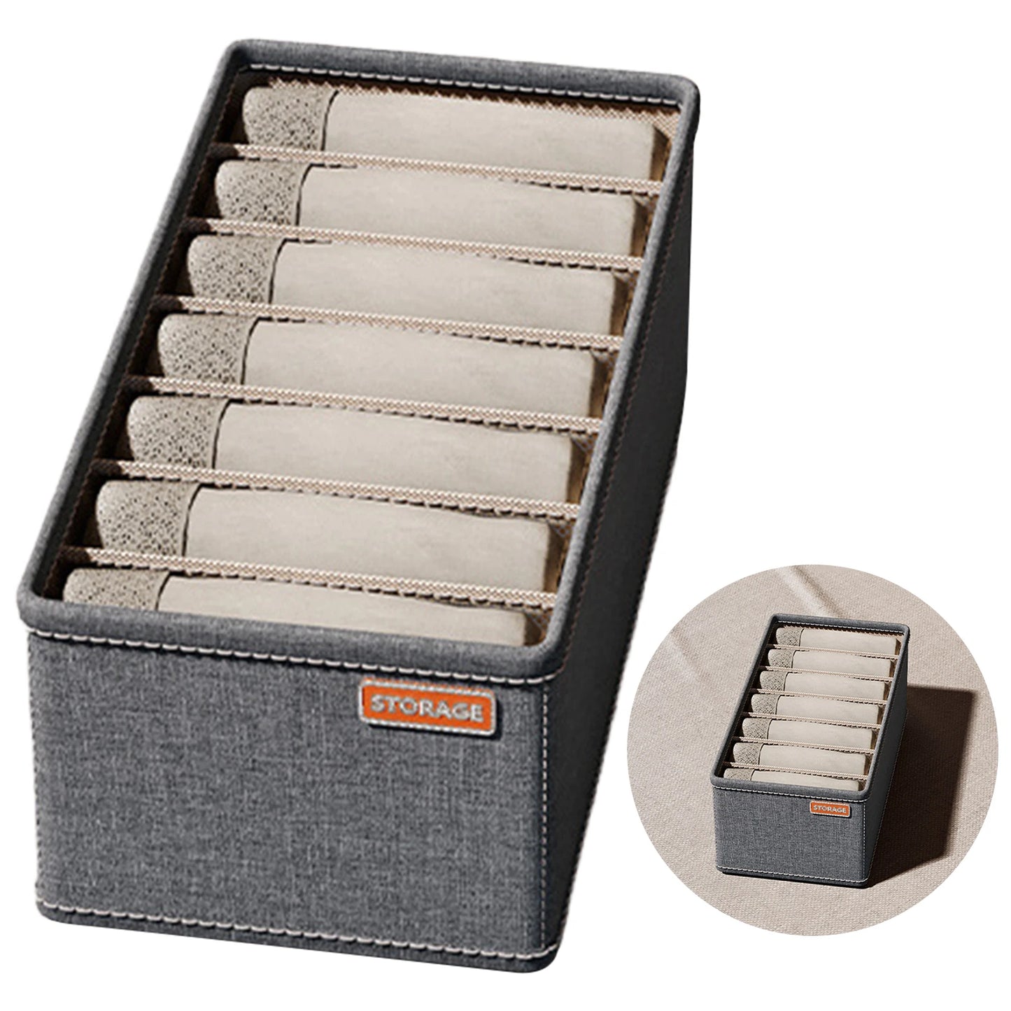 Wardrobe Clothes Organizer 6-20 Grids