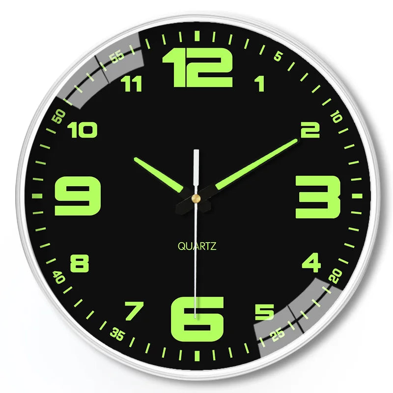 Wall Clock Luminous Decorative Quartz