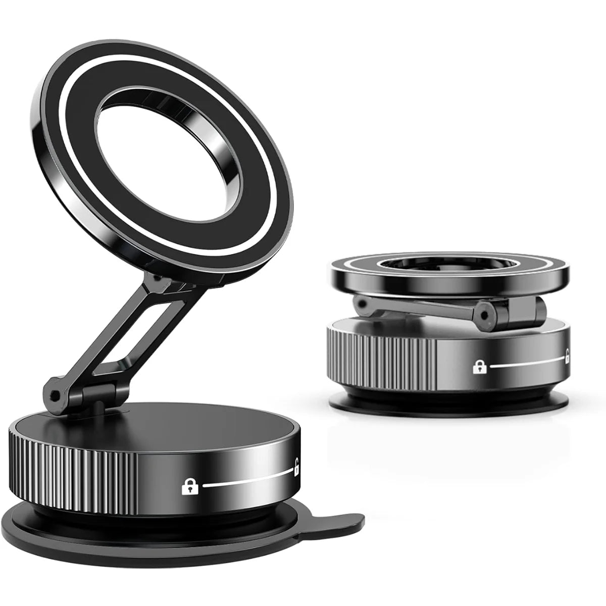 Magnetic Suction Cup Phone Mount for Magsafe 360° Adjustable Magnetic Car Phone Holder