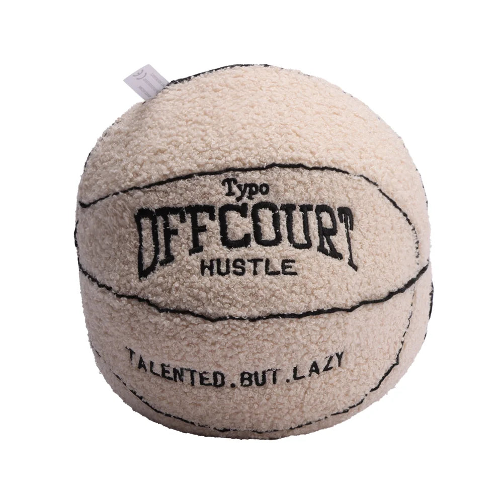 25CM Offcourt Basketball Plush Pillow