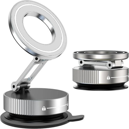 Magnetic Suction Cup Phone Mount for Magsafe 360° Adjustable Magnetic Car Phone Holder