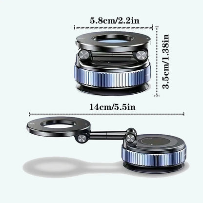 Magnetic Suction Cup Phone Mount for Magsafe 360° Adjustable Magnetic Car Phone Holder