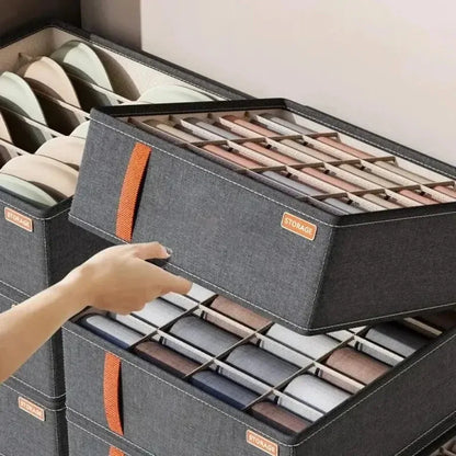 Wardrobe Clothes Organizer 6-20 Grids