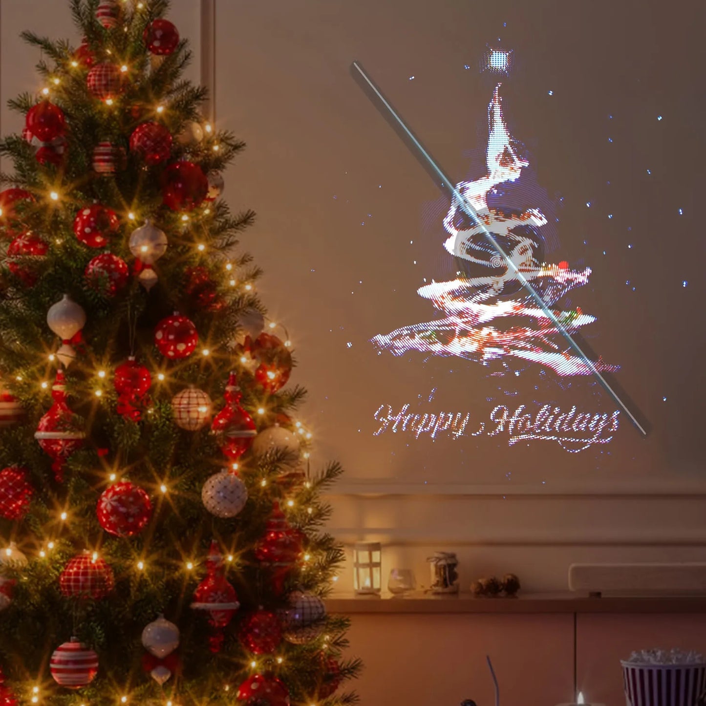 3D Holographic Projection Fan 42CM