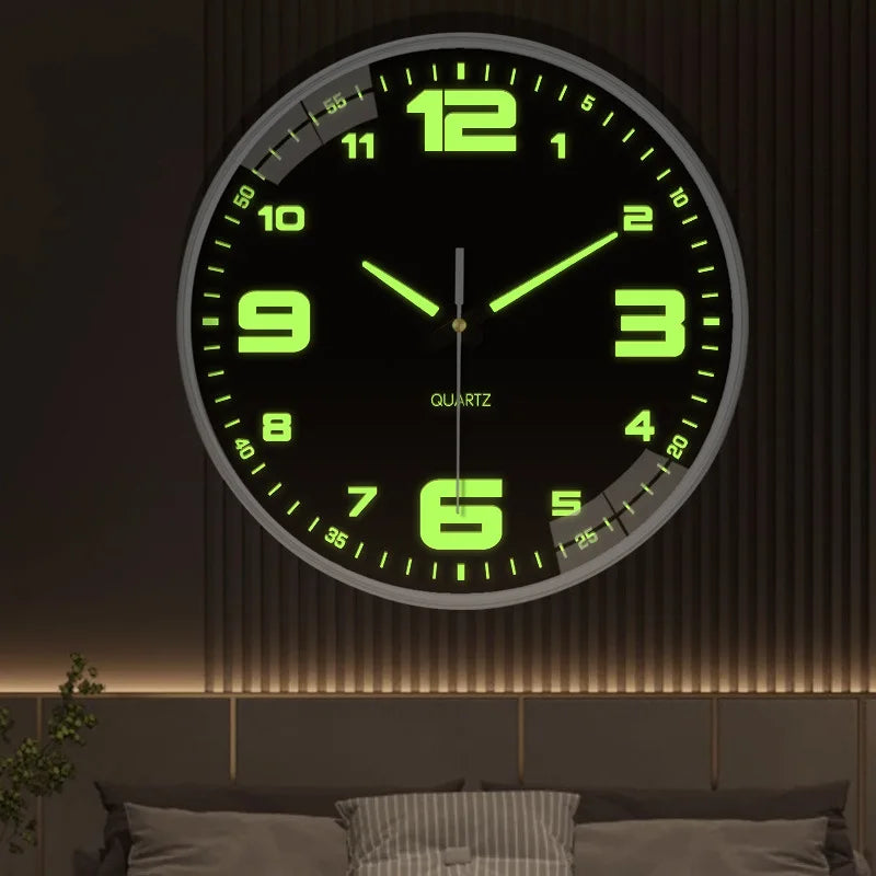 Wall Clock Luminous Decorative Quartz