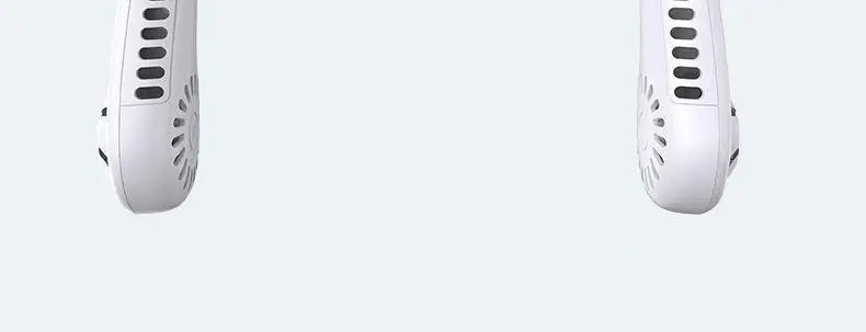 New Mini Neck Mounted Fan Portable Bladeless Neck Rechargeable Air Cooler