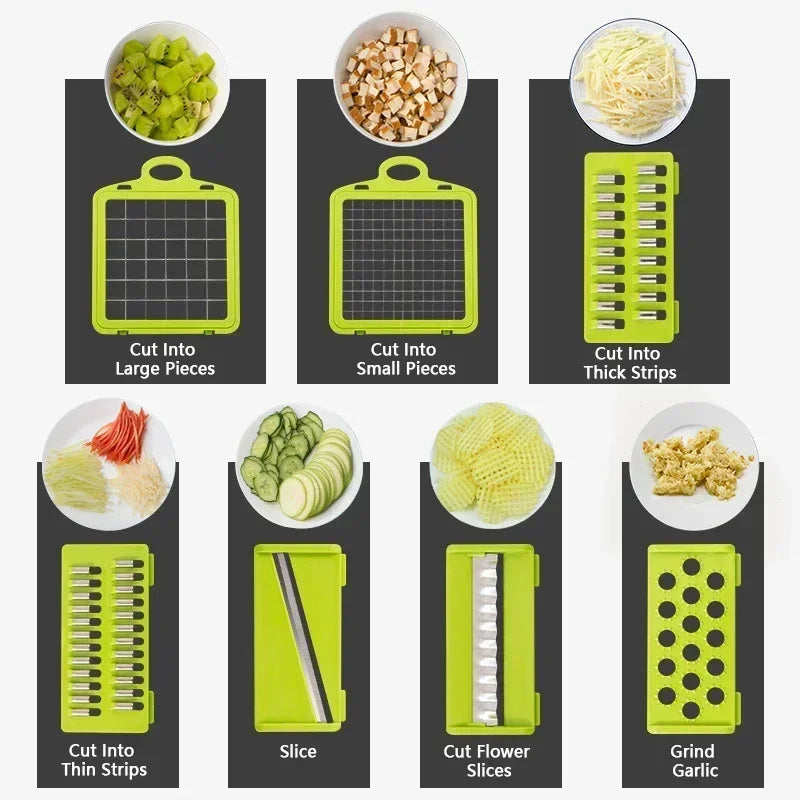16/14 in 1 Multifunctional Vegetable Chopper
