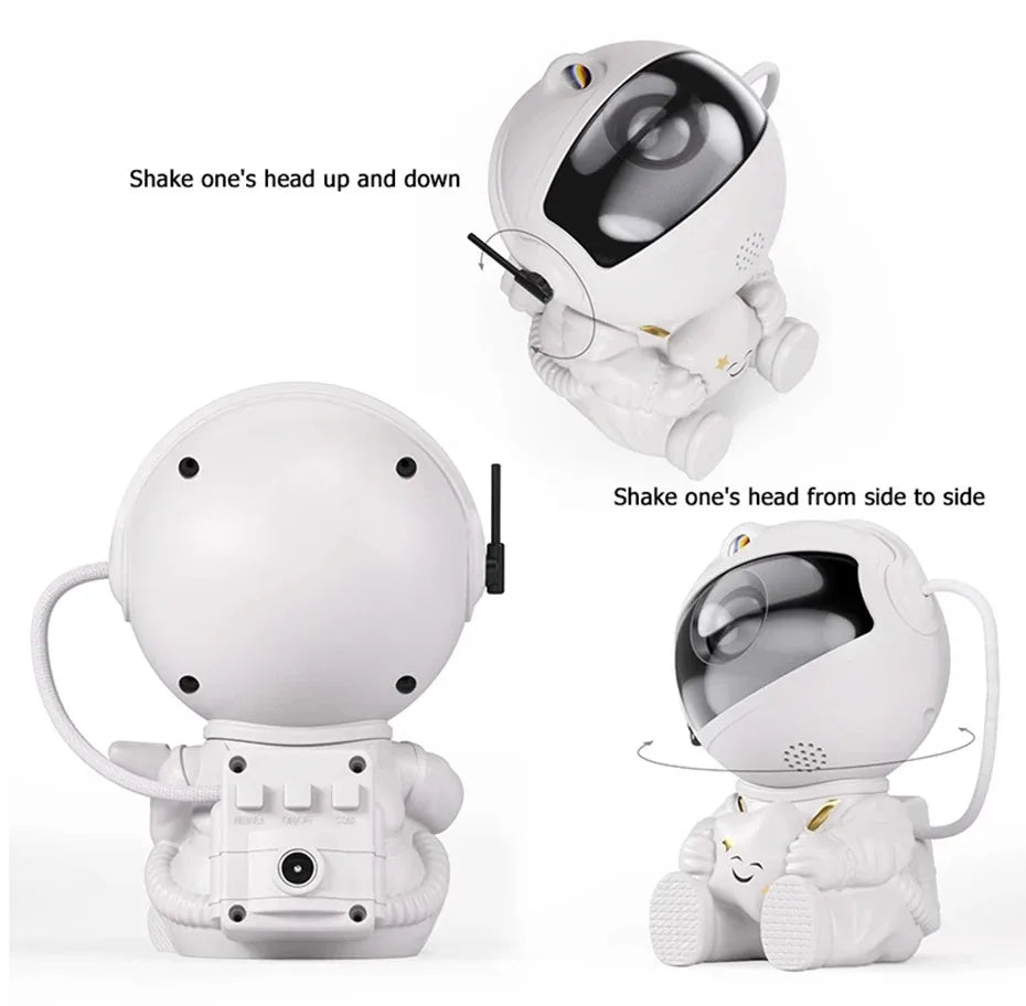 Galaxy Star Projector Night Light Astronaut Space Ceiling