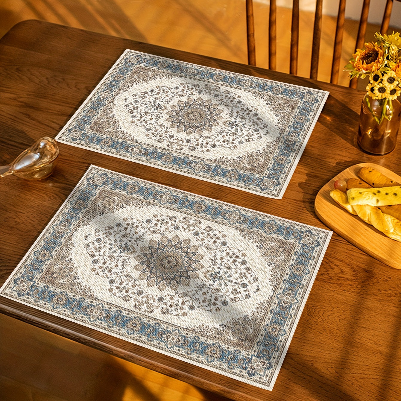 1pc, Rectangle PVC Mat, Home Decoration